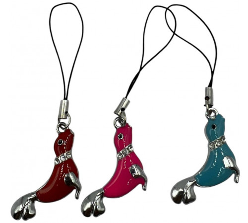 ML57 Брелок тюлень на телефон