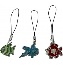 ML75 Брелок рибка на телефон