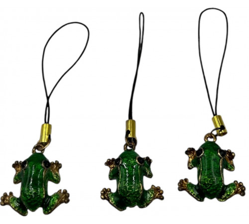 ML77 Брелок жаба на телефон