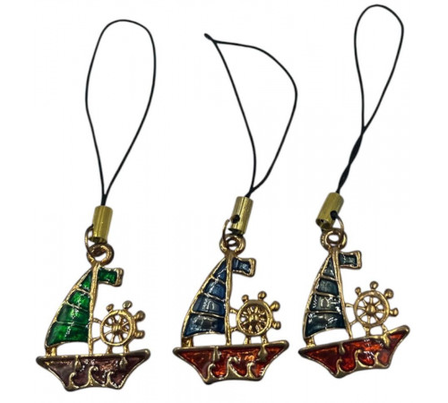 ML84 Брелок кораблик на телефон