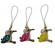 ML90 Брелок дятел на телефон