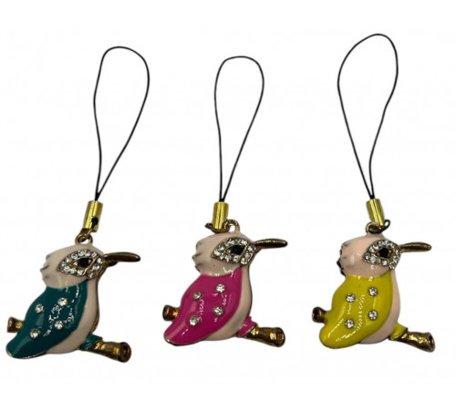 ML90 Брелок дятел на телефон