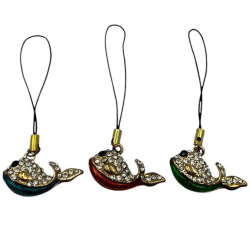 ML93 Брелок кит на телефон