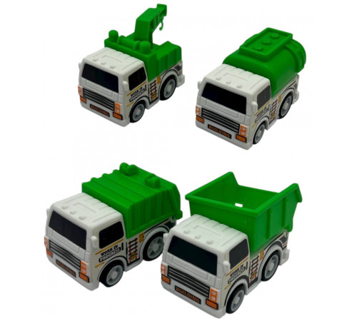 mm111 Набір машинок Сміттєвоз