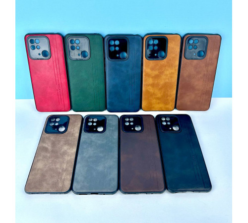 Накладка Шкіряна Mustang Black Silicone Xiaomi Redmi Note 11 Pro-Redmi Note 11 Pro 5G