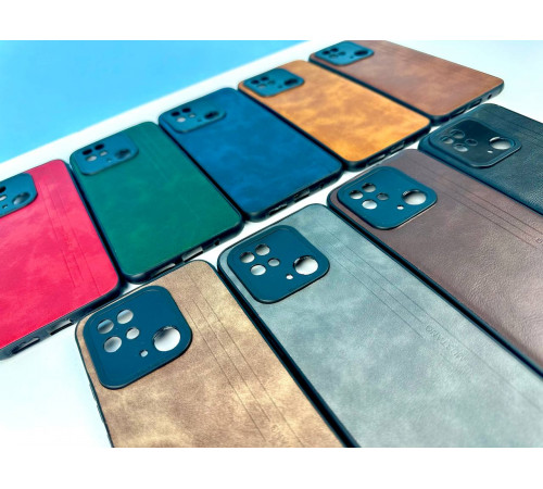 Накладка Шкіряна Mustang Black Silicone Xiaomi Redmi Note 11 Pro-Redmi Note 11 Pro 5G