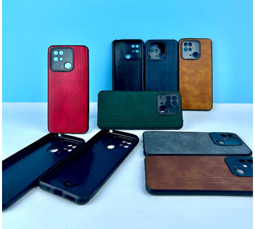 Накладка Шкіряна Mustang Black Silicone Xiaomi Redmi A1-Redmi A2