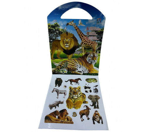 nk109 Набір розмальовка наклейка