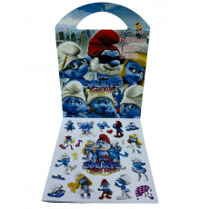 nk112 Набір розмальовка наклейка