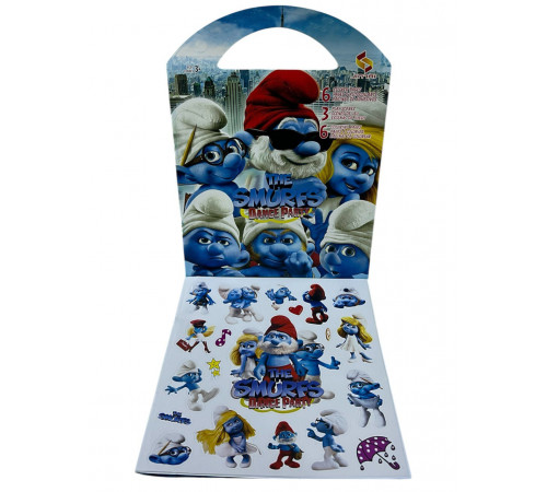 nk112 Набір розмальовка наклейка