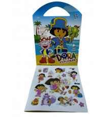 nk120 Набір розмальовка наклейка