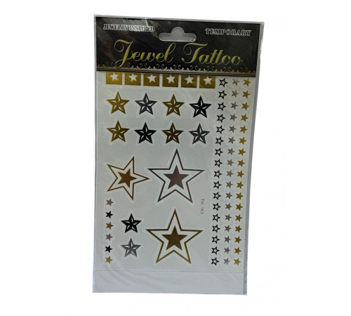 NK3884 Наклейка тату перекладна мікс