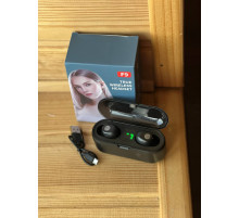 Беспроводные Bluetooth наушники Amoi F9 2000 мАч черные    F9 -5           (100)