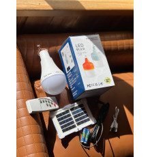 Кемпінговий Ліхтар на сонячній батареї, водонепровід, з USB-зарядкою Energy-saving lamp  HA-118(50)