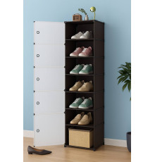 Полиця Для Взуття Закритий стелаж 42*28*152  LY-1045 (12)