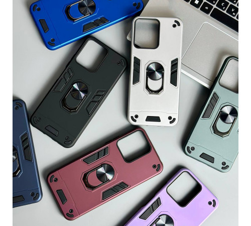 Накладка Armored Ring з магнітом Big Camera РОЗПРОДАЖ Xiaomi Redmi 12 4G-Redmi 12 5G