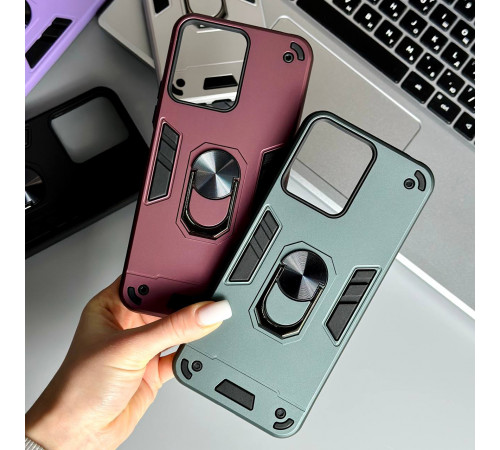 Накладка Armored Ring з магнітом Big Camera РОЗПРОДАЖ Xiaomi Redmi 13C 4G-Poco C65