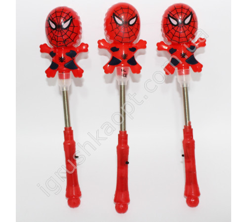 PL271 Палиця людина павук на пружині (світиться)