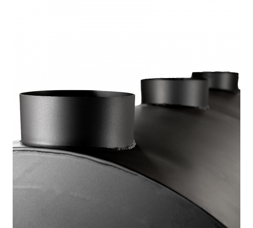 Дровяная печь буржуйка Экожар (ранее «Брест») Про 1000 вертикальная