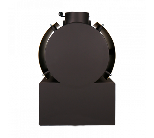 Печь дровяная отопительная DS Classic с варочной поверхностью + кожух медный