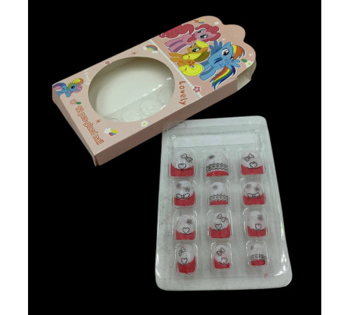 SA1244 Набір накладних нігтів на аркуші