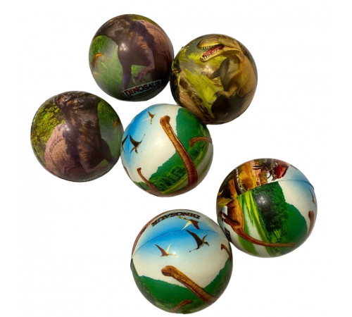 SA212 М'яч поролоновий динозаври