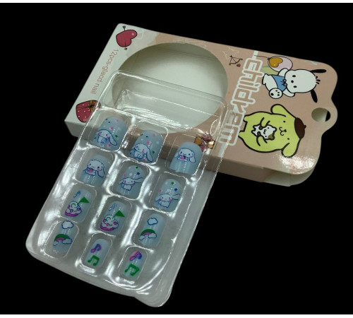 SA661 Набір накладних нігтів на аркуші