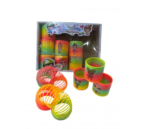 SA712 Пружинка веселка LOL