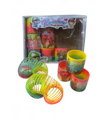 SA715 Пружинка веселка супергерої