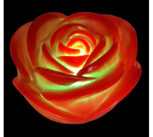 SA735 Свічка роза червона