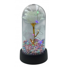 sa739 троянда в колбі метелик