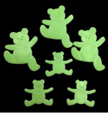 SA807 Мишки які світяться у темряві