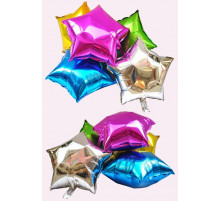 SM1728 Куля Зірка, Фольга, мікс.