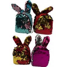 SM1742 Гаманець рюкзак в паєтках