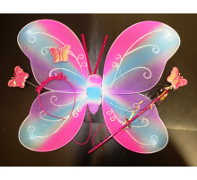 SM2132 Крила Метелики Райдужні (набір). Мікс. 3 фото.
