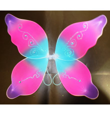 SM2146 Крила Метелики Райдужні. Мікс. 3 фото.