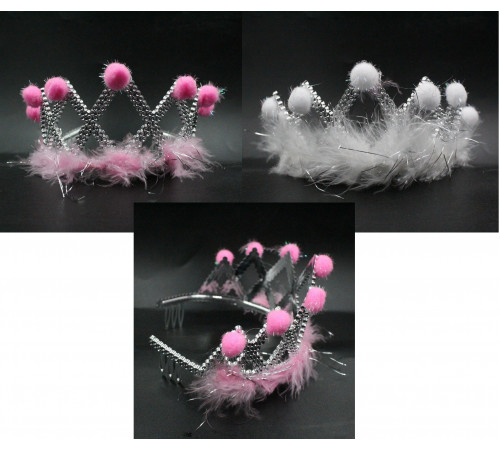 SM2196 Корона, Пух, пластик.