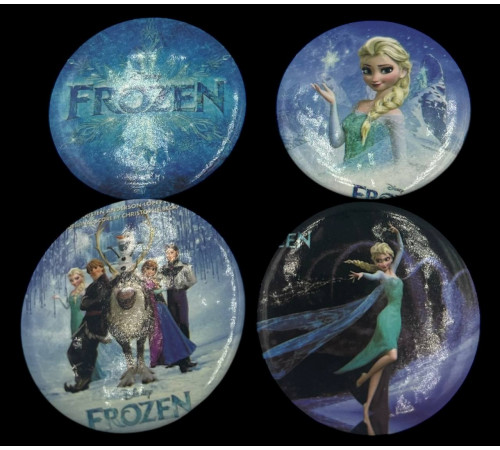 sm586 Холодне серце значок