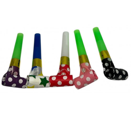 SM743 Трубка-дуделка, на День Народження. Ціна за пакування.