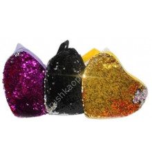 SMS2179 Сумка Серце, в паєтках