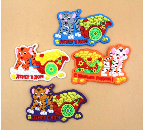 TA3478 Магніт Плоский, гума, мікс.