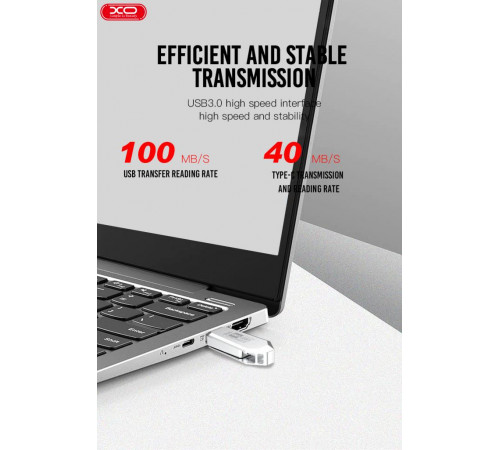 USB флеш XO U50 64Gb USB3.0+Type-C Швидкісна