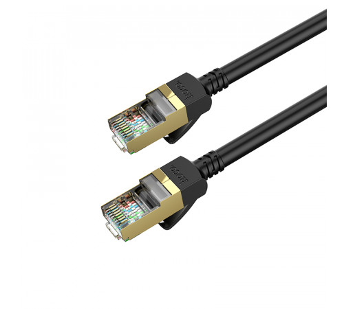 Кабель мережевий патч-корд для інтернету Hoco US02 Level 5m