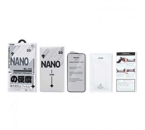 Захисне скло Remax WL-03 Future Ultra-soft Series Privacy iPhone 15 Pro Max