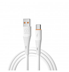 Кабель USB Type-C,4А white ( )