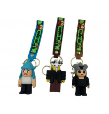 Брелок для ключів Roblox, мікс кольорів, 12 шт