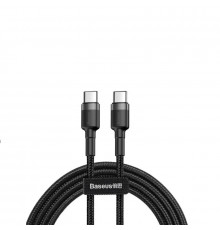 Кабель Baseus Cafule. flash charging USB Type-C-Type-C cable ( ) Gray+Black ( )