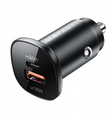 Автомобільний зарядний пристрій ACEFAST mini ) dual-port metal car charger ( )