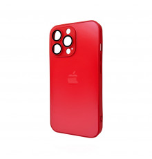 Чохол для смартфона AG Glass Matt Frame Color Logo for Apple iPhone Pro Coke Red ( )