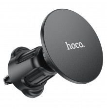 Автотримач для телефона HOCO Fine jade ring magnetic car holder(air outlet) Black ( )